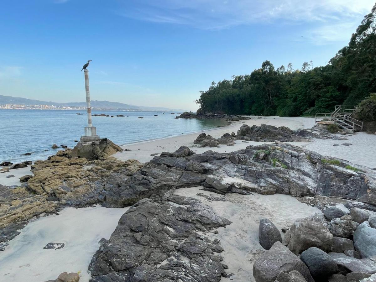 Апартаменты Atico Playa A Xunqueira - Moana, A 15 Min De Vigo Экстерьер фото
