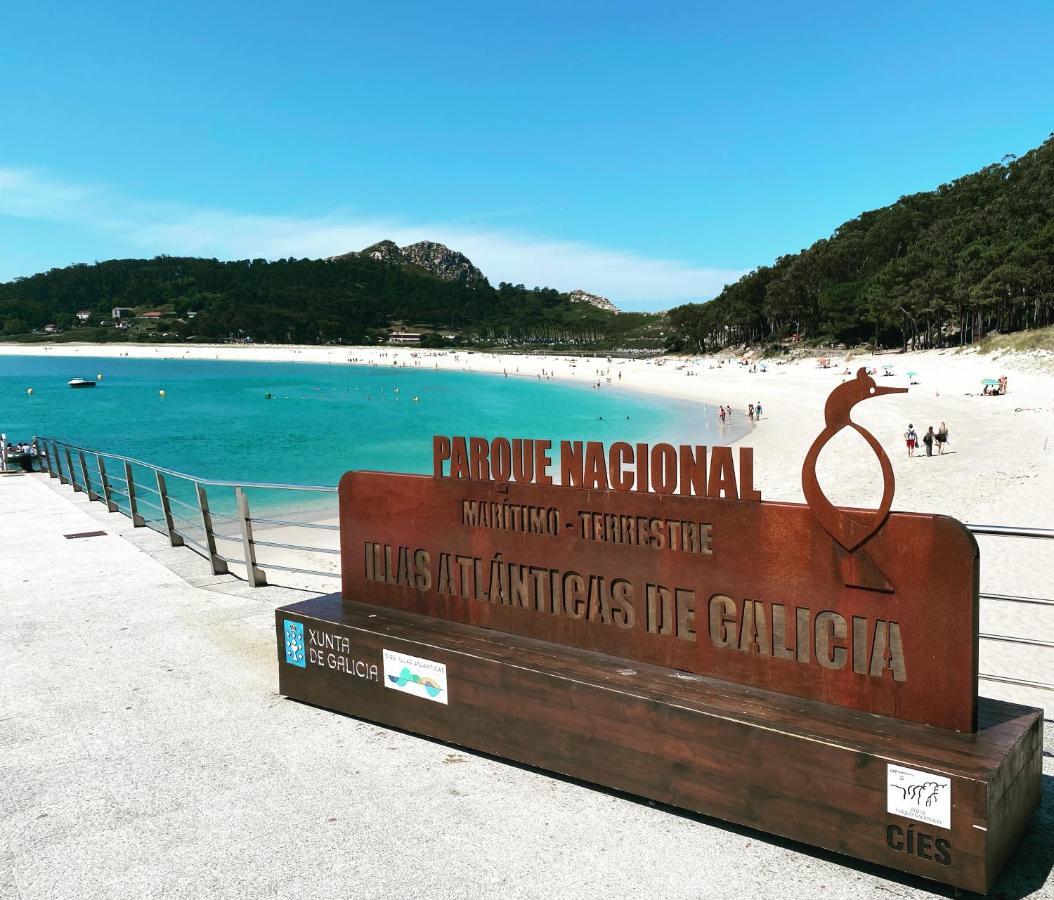 Апартаменты Atico Playa A Xunqueira - Moana, A 15 Min De Vigo Экстерьер фото